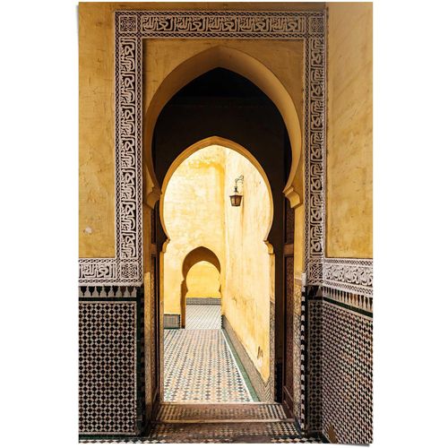 8714597585995 - Poster REINDERS Mediterraner Eingang Mittelmeer - Mediterrane Gemälde gelb (farbe bild(er) gelb) B61cm H915cm Papier Bilder