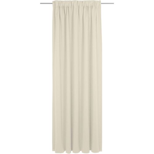 4004567448004 - Vorhang ADAM Uni Collection beige (naturweiß) B142cm H355cm Jacquard Baumwolle (Bio-Baumwolle) Gardinen Blickdichter aus 100% Bio-Baumwolle 4004567448004 - Vorhang ADAM Uni Collection beige (naturweiß) B142cm H355cm Jacquard Baumwolle (Bio-Baumwolle) Gardinen Blickdichter aus 100% Bio-Baumwolle