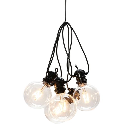 7318302337803 - LED-Lichterkette KONSTSMIDE LED Solar Biergartenkette 10 bernsteinfarbene Dioden Timer Lichterketten Gr Dioden 10 St Flammen 10 St Kabellänge 10 m x Gesamtlänge 145 m schwarz Fernbedienbar Dimmbar 8 Lichtfunktionen Solarbox über USB aufladbar 7318302337803 - LED-Lichterkette KONSTSMIDE LED Solar Biergartenkette 10 bernsteinfarbene Dioden Timer Lichterketten Gr Dioden 10 St Flammen 10 St Kabellänge 10 m x Gesamtlänge 145 m schwarz Fernbedienbar Dimmbar 8 Lichtfunktionen Solarbox über USB aufladbar