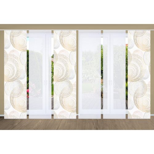 4056751438025 - Schiebegardine HOME IN GREEN SPIRO Gr 1 gold (goldfarben) B60cm H245cm Polyester Gardinen SET DIGITALDRUCKBAMBUSOPTIK RECYCELT 4056751438025 - Schiebegardine HOME IN GREEN SPIRO Gr 1 gold (goldfarben) B60cm H245cm Polyester Gardinen SET DIGITALDRUCKBAMBUSOPTIK RECYCELT