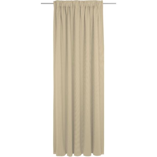 4004567466350 - Vorhang WIRTH Uni Collection light beige Gardinen 345cm Multifunktionsband 142cm Baumwolle (Bio-Baumwolle) nach Maß B142cm H345cm