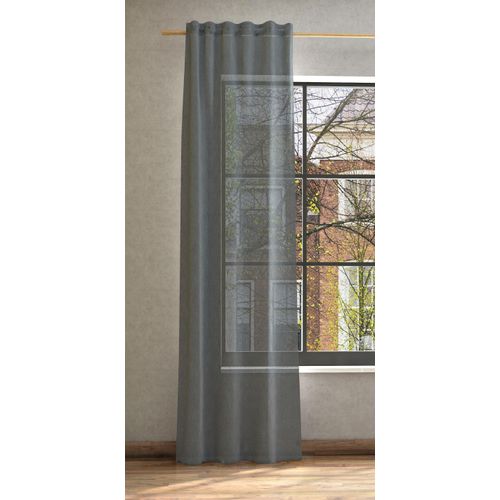 4006470485381 - Vorhang NEUTEX FOR YOU Mara-ECO Gr 1 bunt (silberfarben grau) B144cm H245cm Jacquard Polyester Gardinen