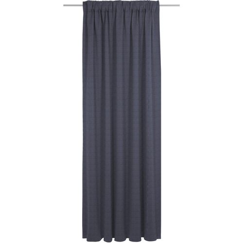 4004567461928 - Vorhang ADAM Uni Collection blau (dunkelblau) B142cm H235cm Jacquard Baumwolle (Bio-Baumwolle) Gardinen Blickdichter aus 100% Bio-Baumwolle 4004567461928 - Vorhang ADAM Uni Collection blau (dunkelblau) B142cm H235cm Jacquard Baumwolle (Bio-Baumwolle) Gardinen Blickdichter aus 100% Bio-Baumwolle