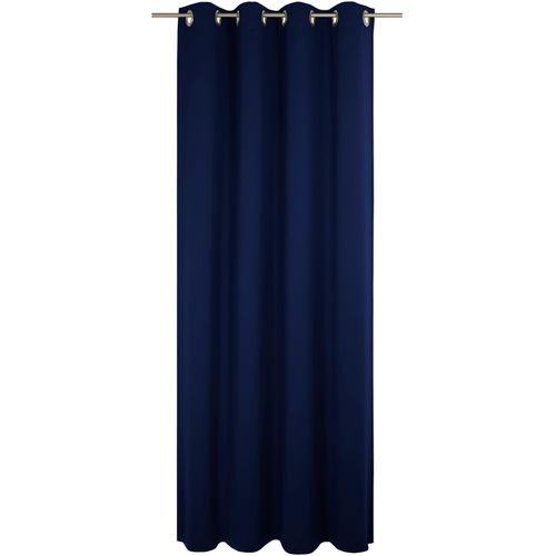 4004567253943 - Vorhang WIRTH Newbury Gr 1 blau (nachtblau) Gardinen 145cm Ösen 130cm Baumwolle Polyester B130cm H145cm 4004567253943 - Vorhang WIRTH Newbury Gr 1 blau (nachtblau) Gardinen 145cm Ösen 130cm Baumwolle Polyester B130cm H145cm