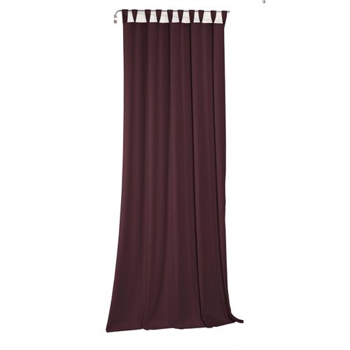 4004567250195 - Vorhang WIRTH Newbury Gr 1 lila (aubergine) B65cm H125cm Jacquard Baumwolle Polyester Gardinen