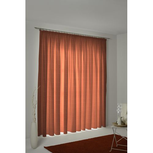 4004567118273 - Vorhang WIRTH Toco-Karo Gardinen Gr 200 cm Kräuselband 132 cm orange (terra) Kräuselband Gardine 4004567118273 - Vorhang WIRTH Toco-Karo Gardinen Gr 200 cm Kräuselband 132 cm orange (terra) Kräuselband Gardine