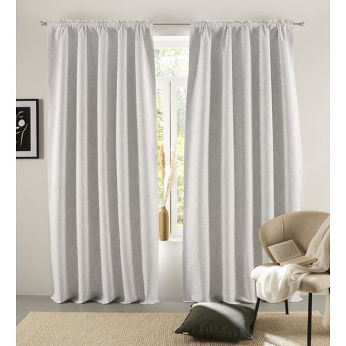 4068223948611 - Verdunkelungsvorhang Marusha Gr 2 beige (creme) B135cm H175cm Polyester Polyester LEGER HOME BY LENA GERCKE Gardinen Verdunkelnder Vorhang blickdicht Leinenoptik verschiede Größen