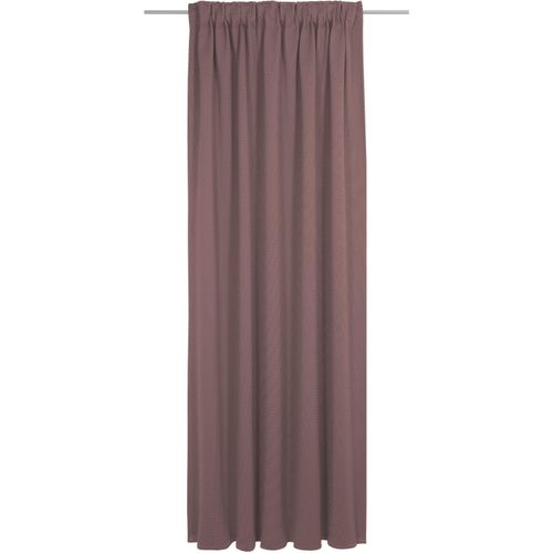 4004567311742 - Vorhang ADAM Uni Collection light Gr 1 rot (dunkelrot) B142cm H145cm Jacquard Baumwolle Gardinen Vorhang Uni Collection light aus Bio-Baumwolle Made in Germany