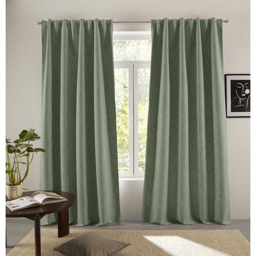 4068223949236 - Verdunkelungsvorhang Marusha Gr 1 grün (dunkelgrün) B135cm H145cm Polyester Polyester LEGER HOME BY LENA GERCKE Gardinen Verdunkelnder Vorhang blickdicht Leinenoptik verschiede Größen Topseller 4068223949236 - Verdunkelungsvorhang Marusha Gr 1 grün (dunkelgrün) B135cm H145cm Polyester Polyester LEGER HOME BY LENA GERCKE Gardinen Verdunkelnder Vorhang blickdicht Leinenoptik verschiede Größen Topseller