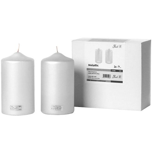 4042911725050 - Stumpenkerze FINK CANDLE weiß H15cm Ø8cm Kerzen 4042911725050 - Stumpenkerze FINK CANDLE weiß H15cm Ø8cm Kerzen