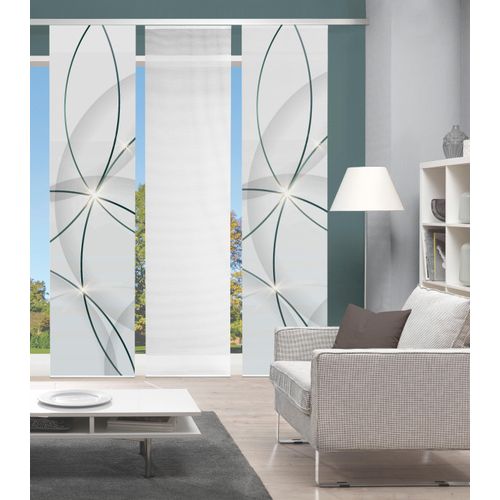 4056751414746 - Schiebegardine VISION S BLINKI blau (türkis) B60cm H260cm Polyester Gardinen DIGITALDRUCK 4056751414746 - Schiebegardine VISION S BLINKI blau (türkis) B60cm H260cm Polyester Gardinen DIGITALDRUCK