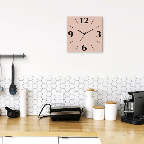 4059745807067 - Wanduhr ARTLAND Uni Trendfarben Wanduhren Gr B H T 30 cm x 30 cm x 03 cm Quarzuhr 4 Ziffern rosa Wanduhren wahlweise mit Quarz- oder Funhuhrwerk lautlos ohne Tickgeräusche 4059745807067 - Wanduhr ARTLAND Uni Trendfarben Wanduhren Gr B H T 30 cm x 30 cm x 03 cm Quarzuhr 4 Ziffern rosa Wanduhren wahlweise mit Quarz- oder Funhuhrwerk lautlos ohne Tickgeräusche