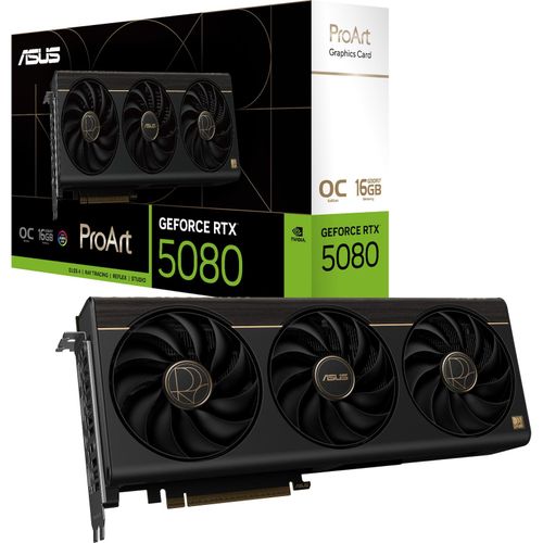 4711636174992 - ASUS GeForce RTX 5080 ProArt OC - 16GB GDDR7 RAM - Grafikkarte 4711636174992 - ASUS GeForce RTX 5080 ProArt OC - 16GB GDDR7 RAM - Grafikkarte