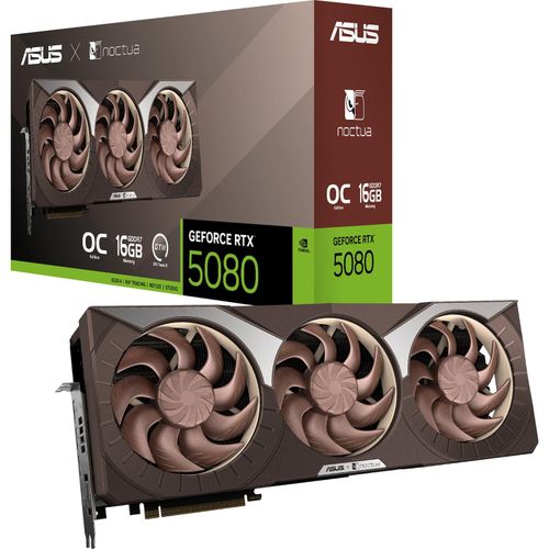 4711636205382 - ASUS GeForce RTX 5080 Noctua OC - 16GB GDDR7 RAM - Grafikkarte