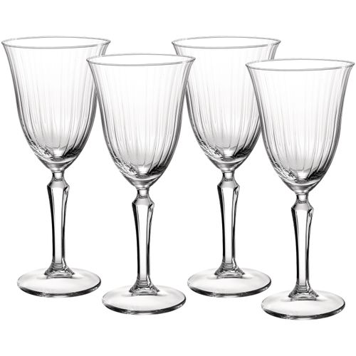 4006344320411 - Weißweinglas RITZENHOFF & BREKER Perpetuo transparent B9cm H21cm Ø9cm Glas Trinkgefäße 4er Set je 330 ml 4006344320411 - Weißweinglas RITZENHOFF & BREKER Perpetuo transparent B9cm H21cm Ø9cm Glas Trinkgefäße 4er Set je 330 ml