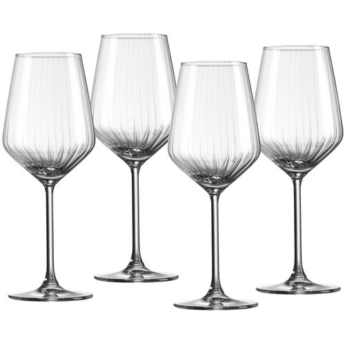 4006344320282 - Weißweinglas RITZENHOFF & BREKER Jive transparent B8cm H215cm Ø8cm Glas Trinkgefäße 4er Set je 370 ml