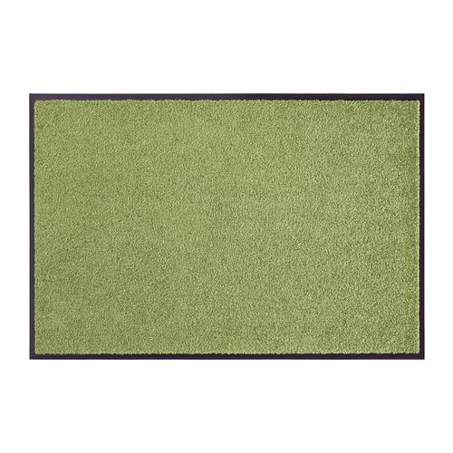 4255636665550 - NYVI Fußmatte Wash & Clean - Wetterfest Saugstark Rutschfest FarbeGrün Größe90x150 cm