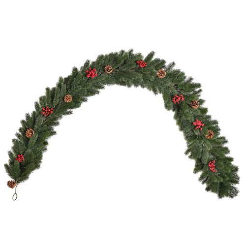 4251774921626 - Weihnachtsgirlande mit Schmuck grün 190L x 12B x 8T cm Weihnachtsgirlande Tannengirlande künstlich Dekoration Weihnachten 4251774921626 - Weihnachtsgirlande mit Schmuck grün 190L x 12B x 8T cm Weihnachtsgirlande Tannengirlande künstlich Dekoration Weihnachten