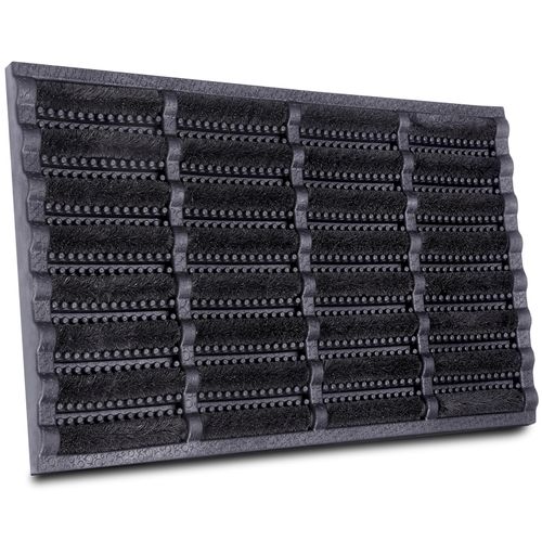 4255636656053 - NYVI Outdoor Fußmatte KokosGUARD - Wetterfest Rutschfest Robust - Fußabtreter mit Kokosbürsten - Schmutzfangmatte für Außen & Innen FarbeSchwarz Größe45x75 cm 4255636656053 - NYVI Outdoor Fußmatte KokosGUARD - Wetterfest Rutschfest Robust - Fußabtreter mit Kokosbürsten - Schmutzfangmatte für Außen & Innen FarbeSchwarz Größe45x75 cm