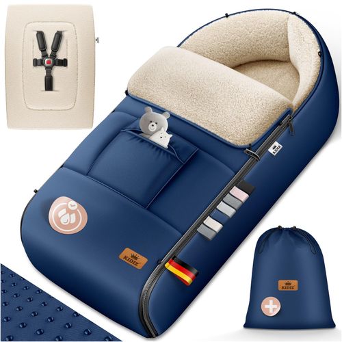 4260598879150 - KIDIZ® Babyfußsack Baby Fußsack Winterfußsack Babyschale mit Reißverschluss Kuschelsack Babydecke Kinderwagen waschbar verschließbarer Kopfteil Tasche passend für alle Kinderwagen 4260598879150 - KIDIZ® Babyfußsack Baby Fußsack Winterfußsack Babyschale mit Reißverschluss Kuschelsack Babydecke Kinderwagen waschbar verschließbarer Kopfteil Tasche passend für alle Kinderwagen