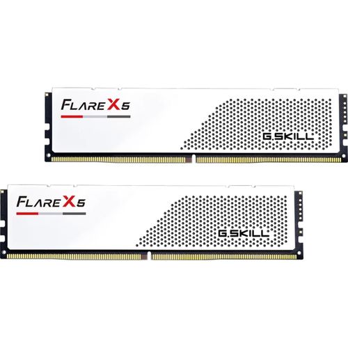 4713294237941 - Flare X5 DDR5-6000 - 64GB - CL28 - Dual Channel (2 pcs) - AMD EXPO - Weiß 4713294237941 - Flare X5 DDR5-6000 - 64GB - CL28 - Dual Channel (2 pcs) - AMD EXPO - Weiß