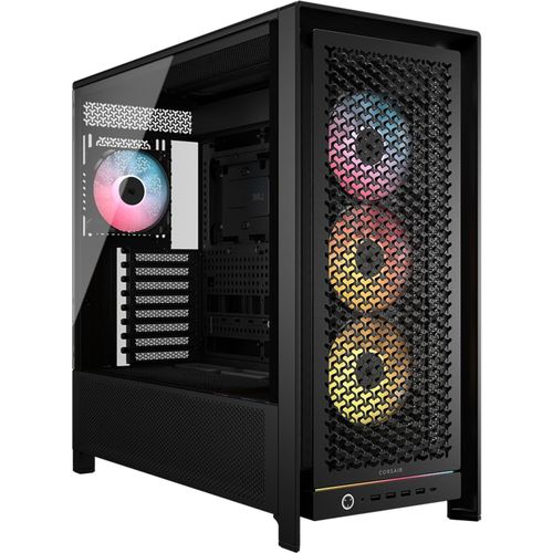 0840440491293 - FRAME 5000D RS ARGB Black - Gehäuse - Miditower - Schwarz