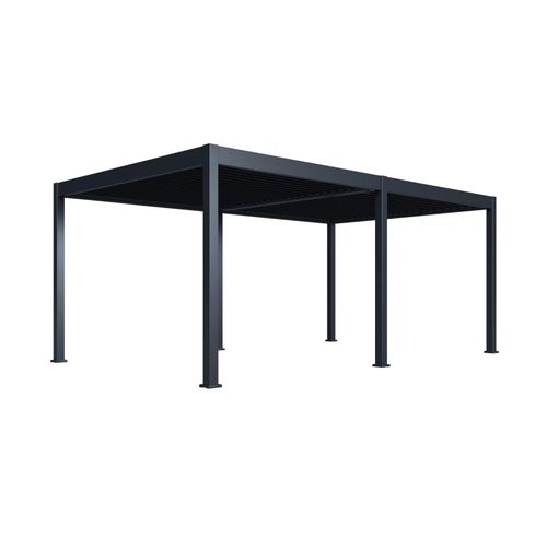 0810010538758 - Outdoor Pergola Grand Tuscan 1220 inkl Lamellendach 5992x370x256cm