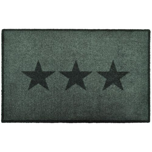 4255636649185 - NYVI Fußmatte Deko - Wetterfest Rutschfest Waschbar für Innen und Außen FarbeGrau Größe67x180 cm 4255636649185 - NYVI Fußmatte Deko - Wetterfest Rutschfest Waschbar für Innen und Außen FarbeGrau Größe67x180 cm