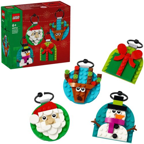 5702017598116 - 40744 Iconic Verschiedene Christbaumanhänger Konstruktionsspielzeug
