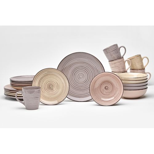 4009290165808 - Kombiservice VAN WELL Geschirr-Set Service Royal Geschirr-Sets Gr 24 tlg rosa (taupe hellbeige hellrosa) Geschirr-Sets für 6 Personen 4009290165808 - Kombiservice VAN WELL Geschirr-Set Service Royal Geschirr-Sets Gr 24 tlg rosa (taupe hellbeige hellrosa) Geschirr-Sets für 6 Personen