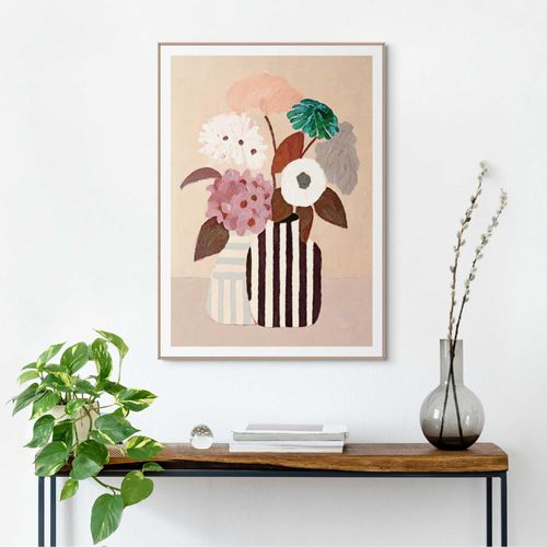 8714597662559 - Bild mit Rahmen REINDERS Natural Setting braun (farbe bild(er) braun) B50cm H70cm T22cm Holzwerkstoff Bilder