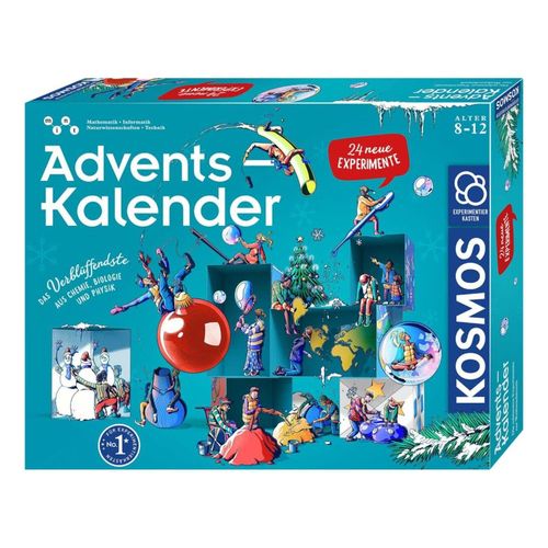 4002051661090 - Adventskalender - Die schönsten Experimente zur Weihnachtszeit Experimentierkasten