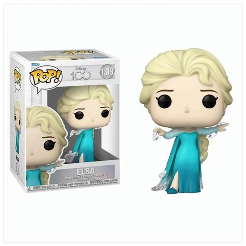0889698679732 - Disney 100 - Elsa Vinyl Figur 1319 Funko Pop! multicolor