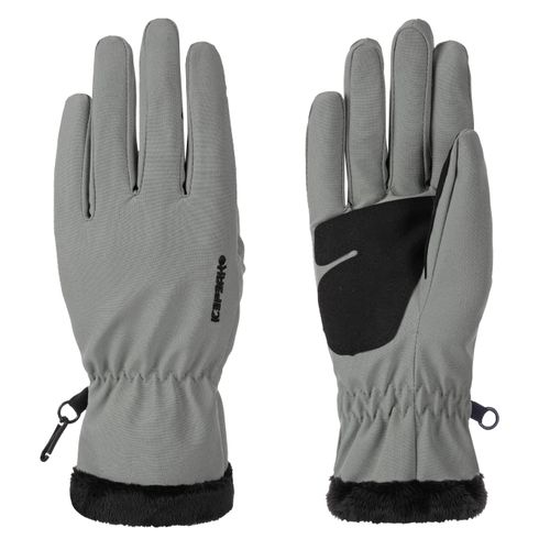 6438581926060 - Skihandschuhe ICEPEAK ICEPEAK HANAU Damen Gr S (7 75) grau Obermaterial 100% Polyester Handschuhe