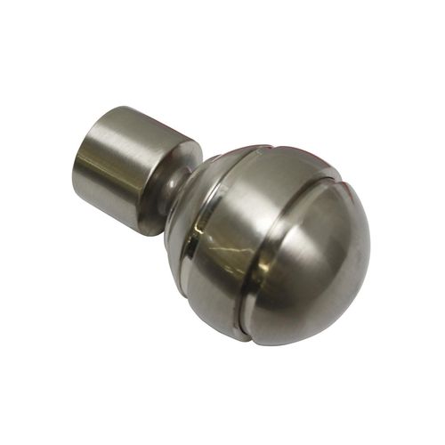 5050685111626 - Gardinenstangen-Endstück Kugel Gardinenstangenendstücke Gr 2 St silberfarben (edelstahlfarben) Gardinenstangen-Endstücke Serie Einzelprogramm Chicago Ø 20 mm 5050685111626 - Gardinenstangen-Endstück Kugel Gardinenstangenendstücke Gr 2 St silberfarben (edelstahlfarben) Gardinenstangen-Endstücke Serie Einzelprogramm Chicago Ø 20 mm