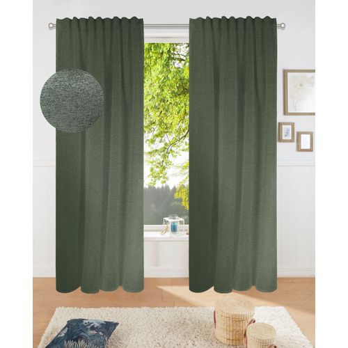 4069745031331 - Verdunkelungsvorhang MY HOME Fleuriss Gr 1 braun (olivgrün) B135cm H145cm Polyester Polyester Gardinen WohnzimmerSchlafzimmerArbeitszimmer 4069745031331 - Verdunkelungsvorhang MY HOME Fleuriss Gr 1 braun (olivgrün) B135cm H145cm Polyester Polyester Gardinen WohnzimmerSchlafzimmerArbeitszimmer