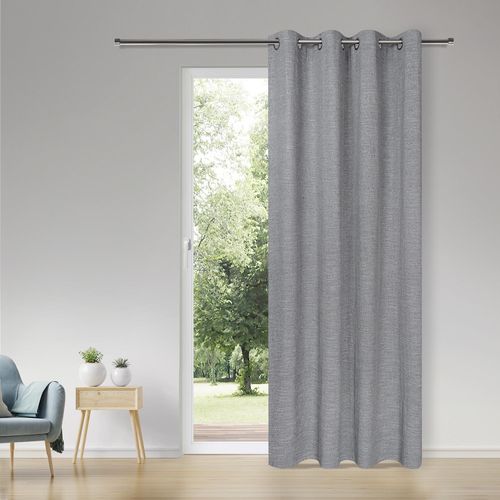 4007863700432 - Vorhang Garrit Gr 1 grau (hellgrau) B140cm H245cm Polyester Gardinen SB-Ösenschal Garrit 4007863700432 - Vorhang Garrit Gr 1 grau (hellgrau) B140cm H245cm Polyester Gardinen SB-Ösenschal Garrit