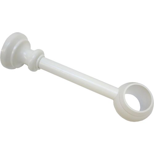 4003018005094 - Gardinenstangenhalter Träger geschlossen für Ø 28 mm Gr 1 weiß L17cm Ø28cm Gardinenstangenhalterungen Serie Gardinenstangen-Set Bifo Ø 28 mm