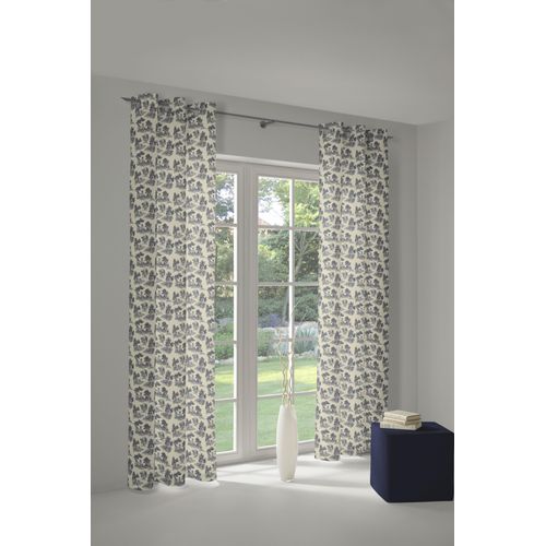 4004567288617 - Vorhang ADAM Vorhang Good Old Days aus 100 % Bio-Baumwolle Ösen (1 St) Gr 1 blau (dunkelblau) B145cm H145cm Jacquard Baumwolle (Bio-Baumwolle) Gardinen Blickdichter Vorhang Good Old Days aus Bio-Baumwolle Made in Germany 4004567288617 - Vorhang ADAM Vorhang Good Old Days aus 100 % Bio-Baumwolle Ösen (1 St) Gr 1 blau (dunkelblau) B145cm H145cm Jacquard Baumwolle (Bio-Baumwolle) Gardinen Blickdichter Vorhang Good Old Days aus Bio-Baumwolle Made in Germany