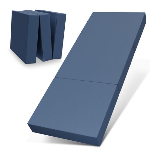 4260346889462 - Bestschlaf Klappbare Gästematratze 3-teilige Faltmatratze Schaumstoff extra dick 4260346889462 - Bestschlaf Klappbare Gästematratze 3-teilige Faltmatratze Schaumstoff extra dick