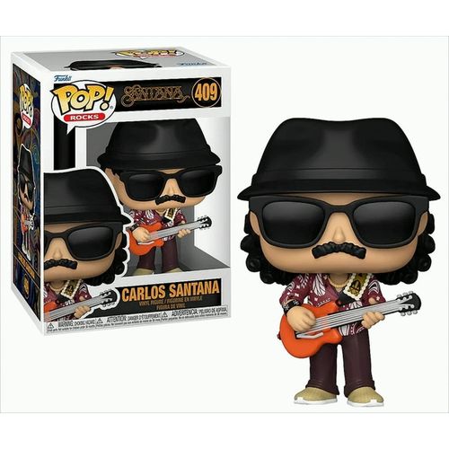 0889698797122 - Figurine Carlos Santana POP! Rocks Vinyl Carlos Santana