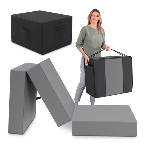 4260641680207 - Spar-Set Klappmatratze Gästematratze 90x200x15cm grau inkl Husse schwarz & Transporttasche 4260641680207 - Spar-Set Klappmatratze Gästematratze 90x200x15cm grau inkl Husse schwarz & Transporttasche