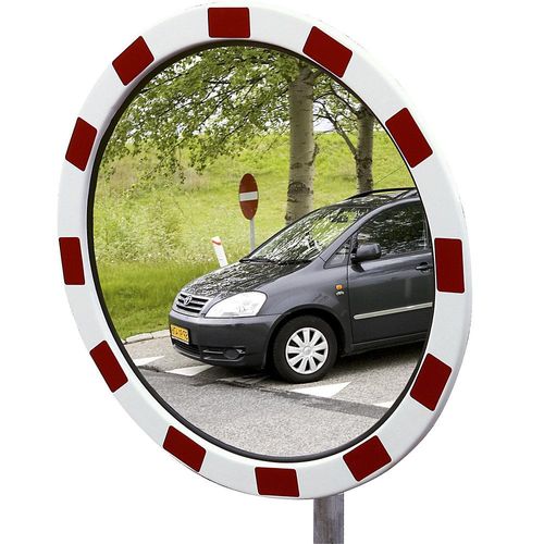 4250912303041 - Dan-MIRROR Verkehrsspiegel aus Acrylglas Polystyrol-Rahmen rund Ø 600 mm