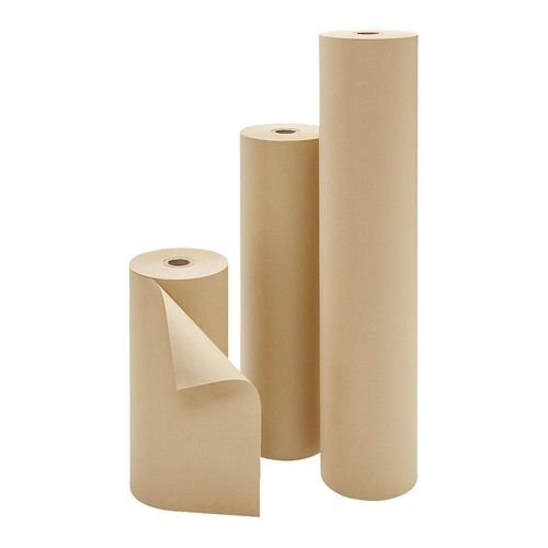 8057714365958 - eurokraft basic Packpapier auf Rolle ECONOMY Breite 500 mm braun Länge 100 m 80 g m² ab 20 Stk