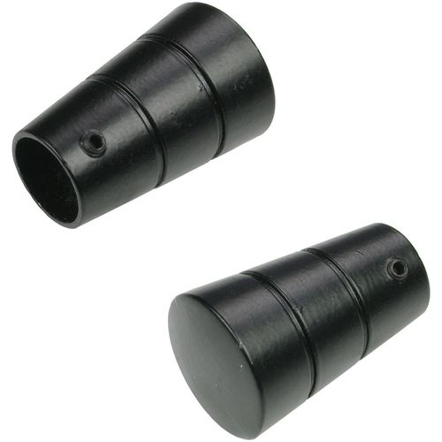 4016318269332 - Gardinenstangen-Endstück Concav mit Rille Gardinenstangenendstücke Gr 2 St schwarz Gardinenstangen-Endstücke Gardinenstangenendstücke für Gardinenstangen Ø 16 mm 4016318269332 - Gardinenstangen-Endstück Concav mit Rille Gardinenstangenendstücke Gr 2 St schwarz Gardinenstangen-Endstücke Gardinenstangenendstücke für Gardinenstangen Ø 16 mm