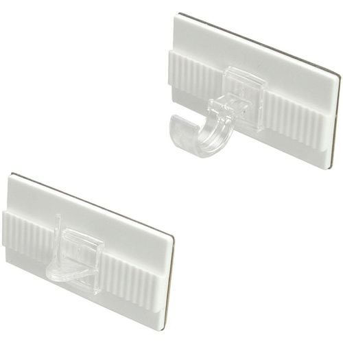 4016318035067 - Träger LIEDECO weiß Gardinenstangenhalterungen für Vitrage Scheibenstange