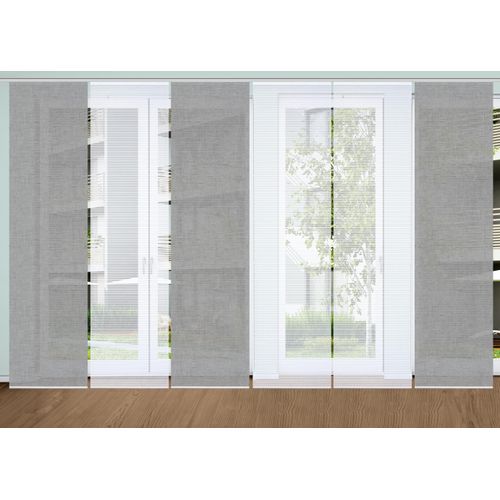 4056751444385 - Schiebegardine HOME IN GREEN ESTRA Gr 1 grau B60cm H245cm Polyester Gardinen SET DIGITALDRUCKBAMBUSOPTIK RECYCELT 4056751444385 - Schiebegardine HOME IN GREEN ESTRA Gr 1 grau B60cm H245cm Polyester Gardinen SET DIGITALDRUCKBAMBUSOPTIK RECYCELT