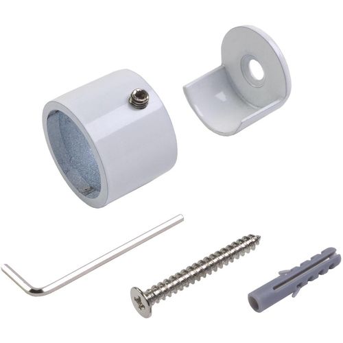 4016318203305 - Wandträger Power weiß Ø2cm Gardinenstangenhalterungen für Gardinenstangen Ø 20 mm
