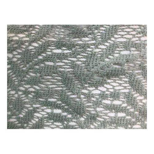 4056751491358 - Vorhang HOME WOHNIDEEN PANILIA Gr 1 grün B140cm H145cm Wirkware Polyester Gardinen Kombibandschal PANILIA mit Raschelspitze