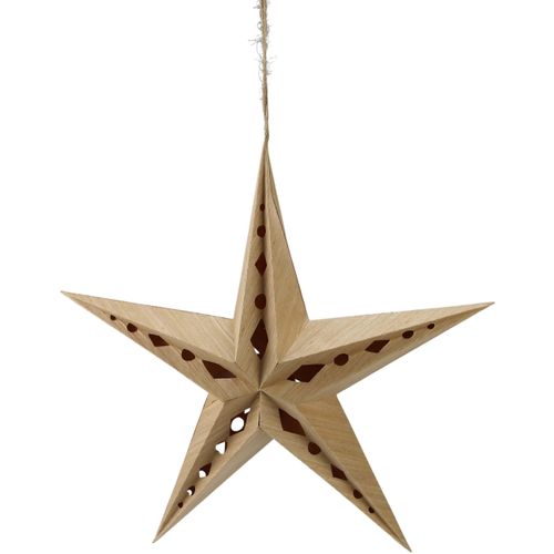 4056422190634 - Dekostern AM DESIGN Weihnachtsstern Weihnachtsdeko beige (natur) Ø3000cm Papier Dekosterne Papierstern